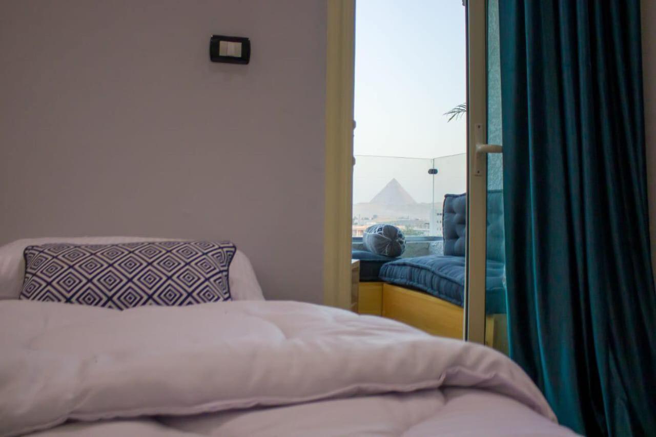 King Tout Hotel Pyramids View Kairo Eksteriør bilde