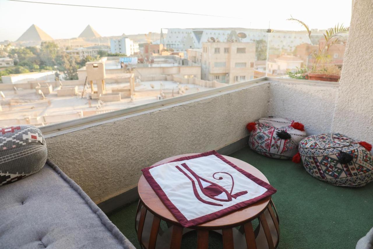 King Tout Hotel Pyramids View Kairo Eksteriør bilde