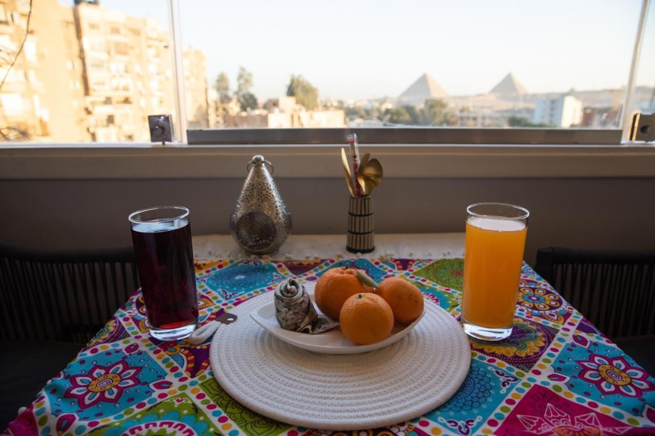 King Tout Hotel Pyramids View Kairo Eksteriør bilde