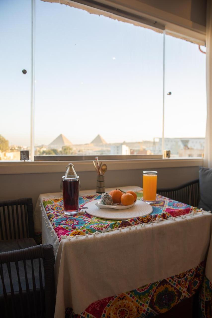 King Tout Hotel Pyramids View Kairo Eksteriør bilde