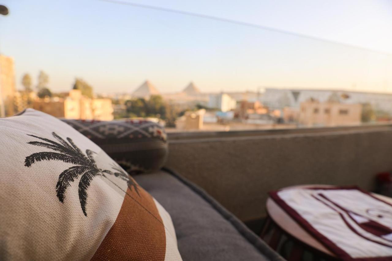 King Tout Hotel Pyramids View Kairo Eksteriør bilde